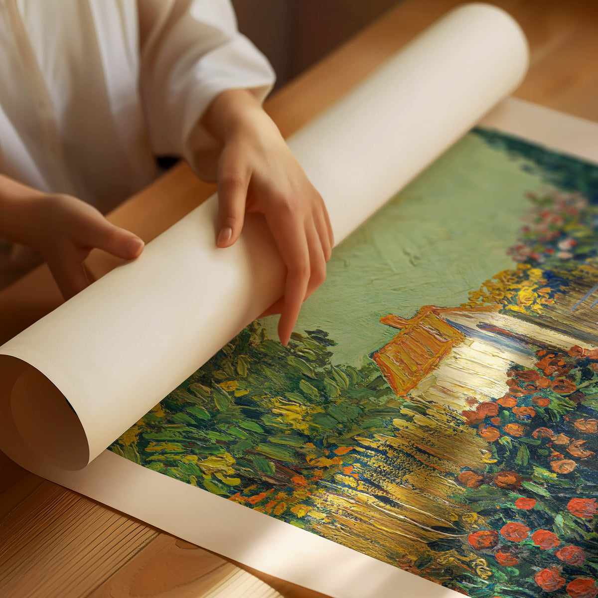 Vincent Van Gogh Landscape Poster