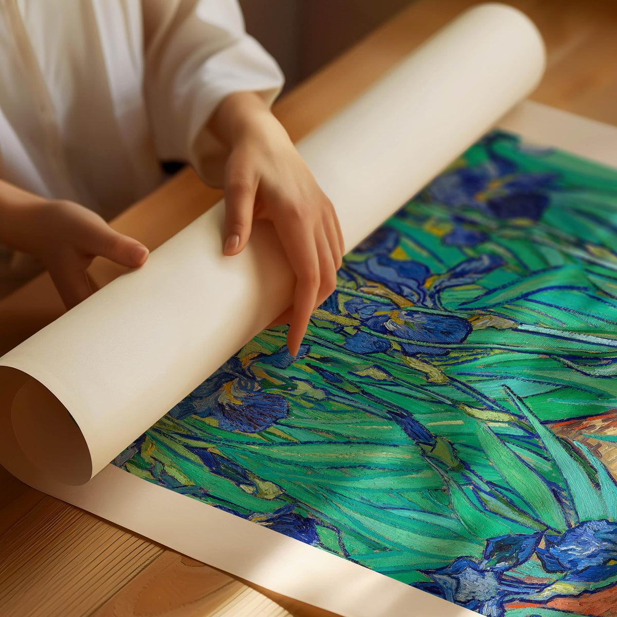 Vincent Van Gogh Irises Poster