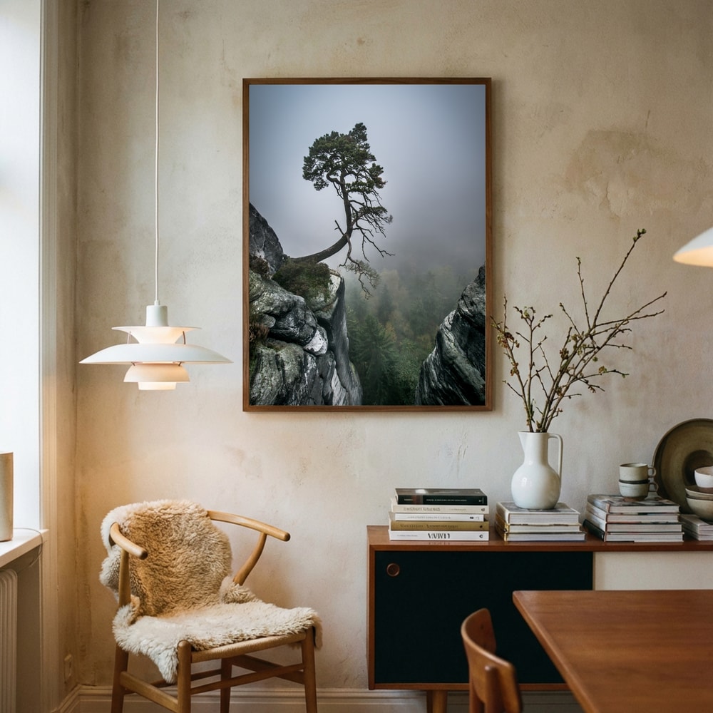 Misty Mountain Pine Plakat