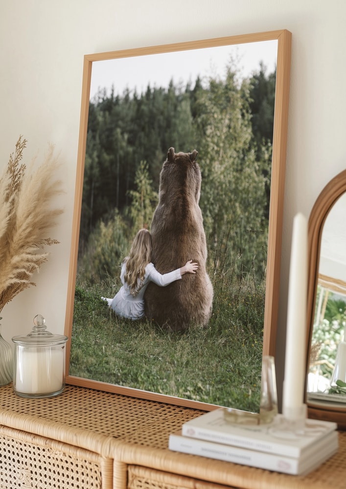 Fredfyldt Skov Favn Plakat