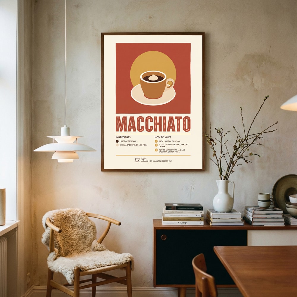 Classic Macchiato Recipe Poster
