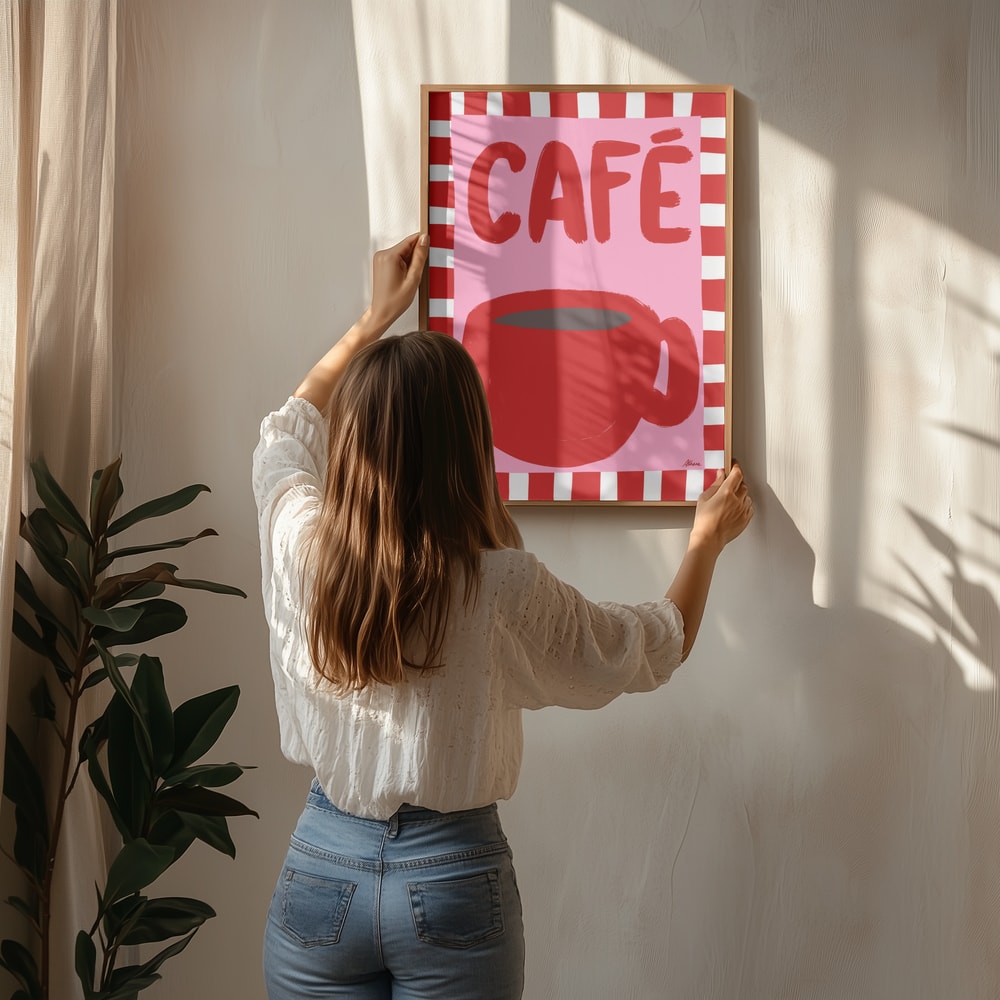 Café-plakat