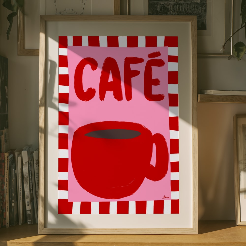 Café-plakat