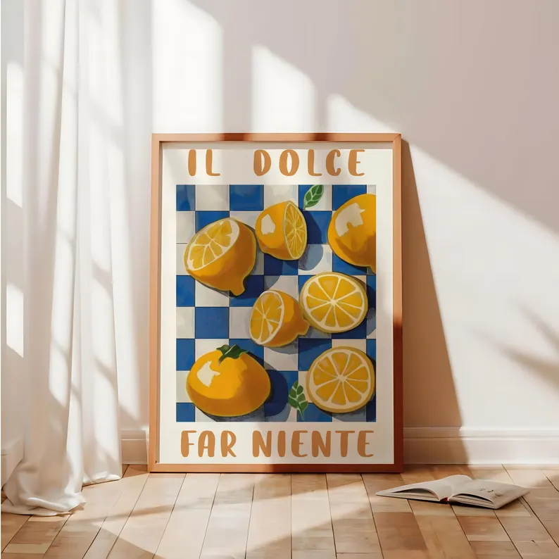 IL dolce lemon plakat