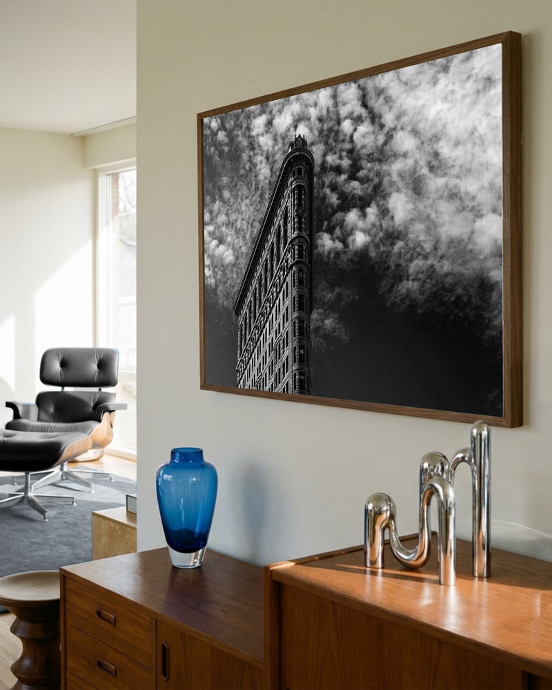 Ikonisk Flatiron Building Plakat