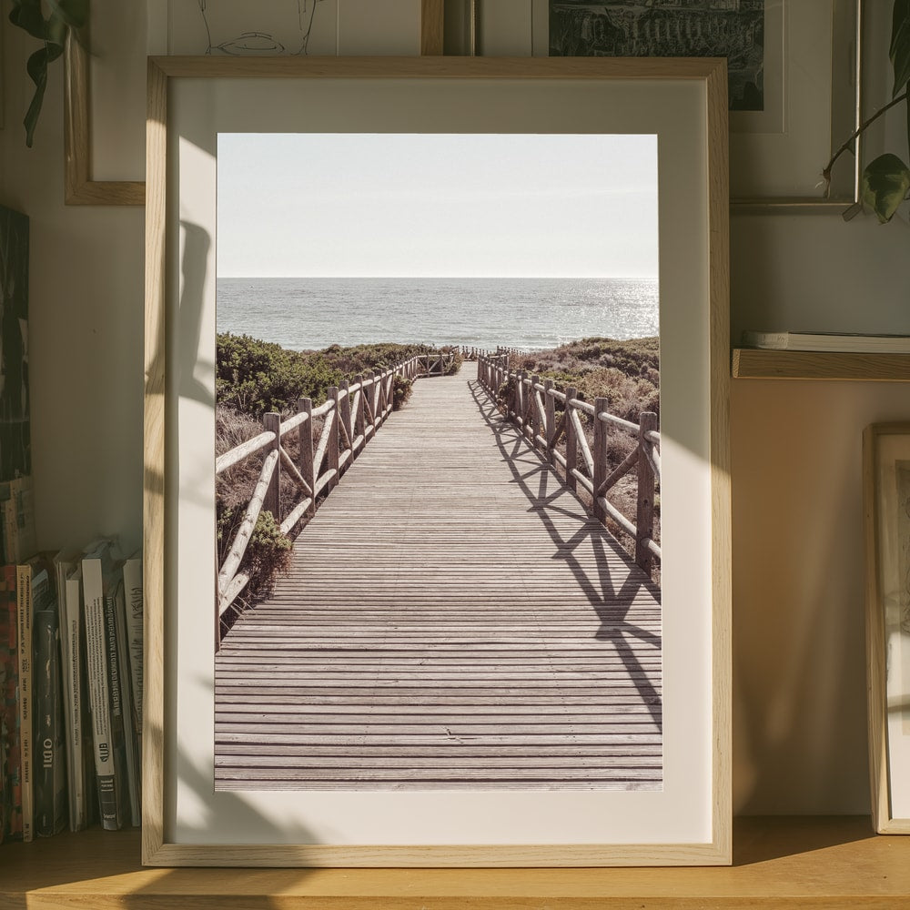 Plakat med Kystpromenadesti