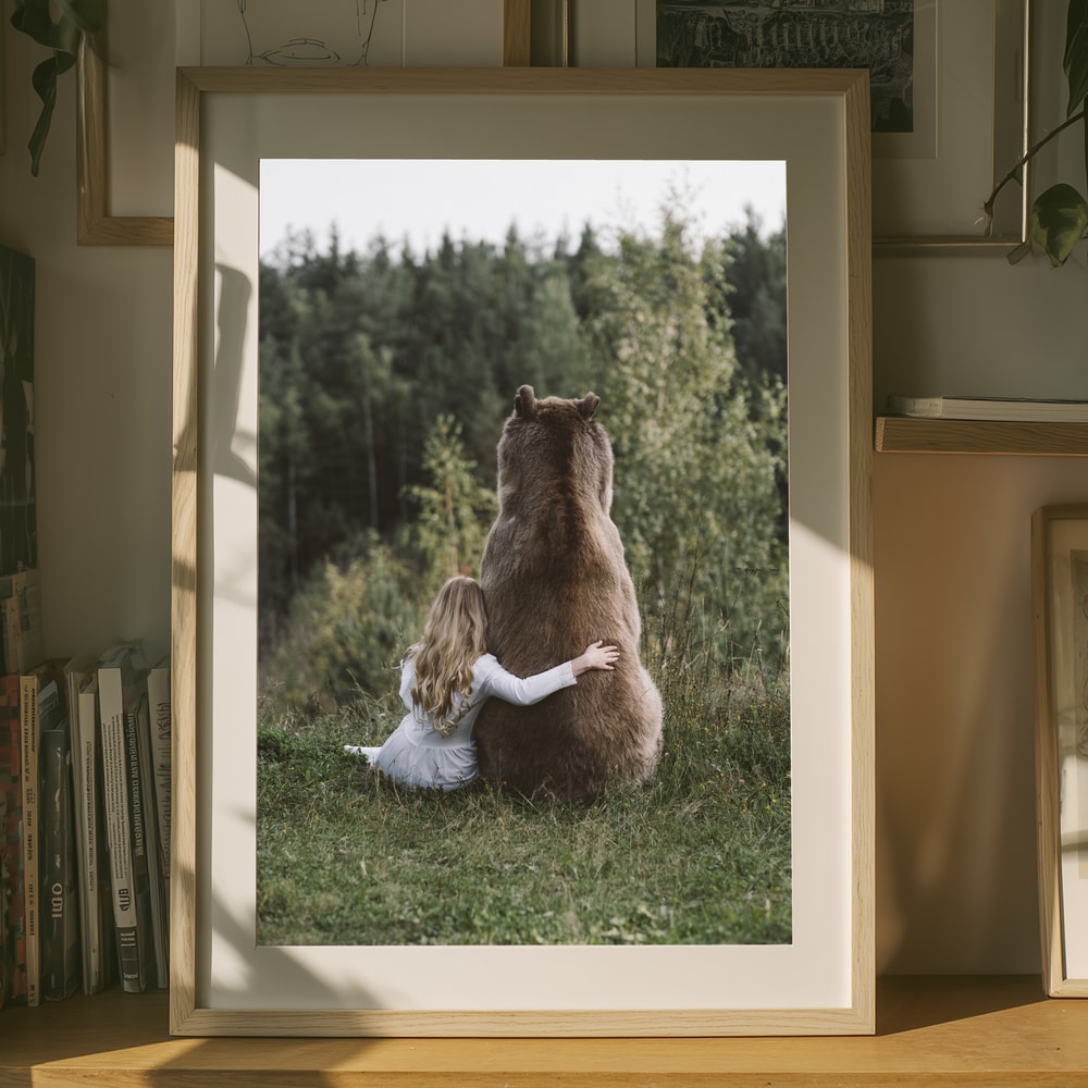 Fredfyldt Skov Favn Plakat