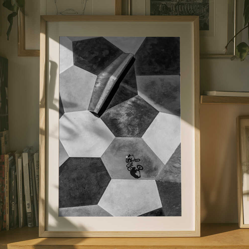 BMX Park Geometry Poster