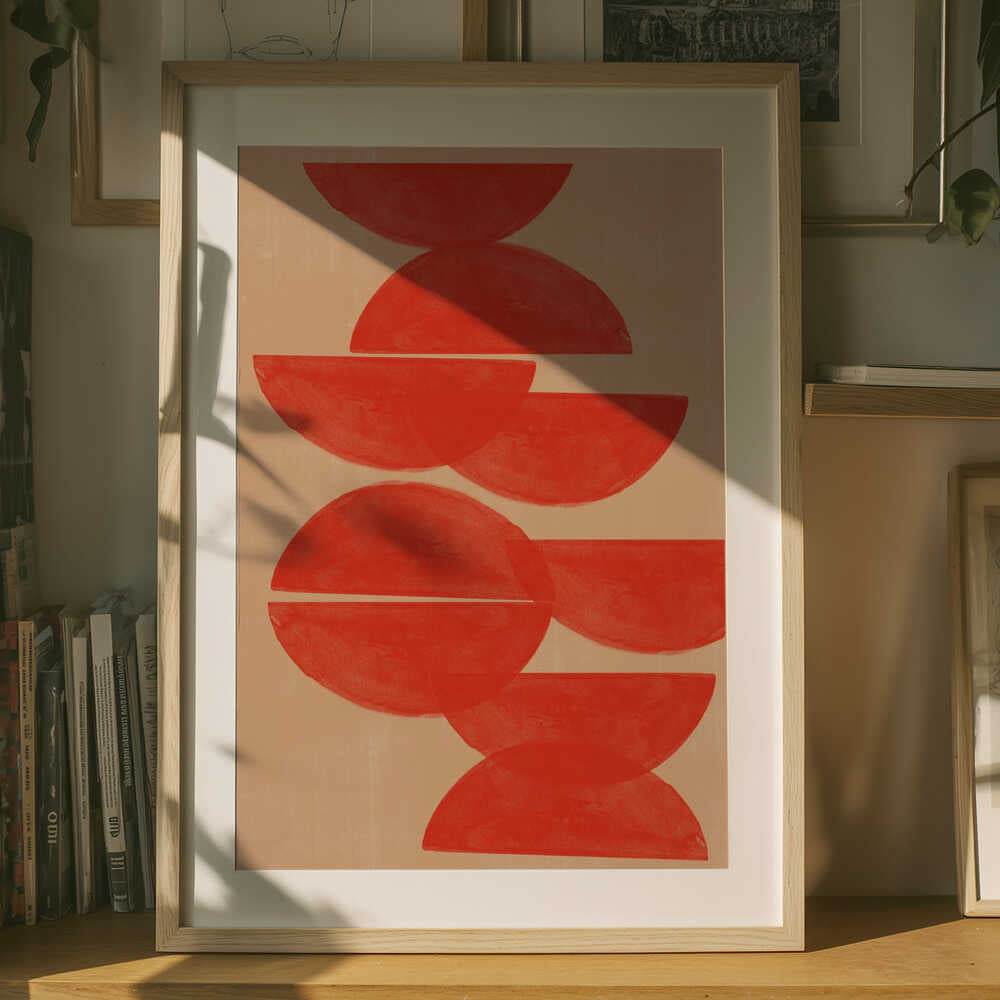 Crimson Symmetry-plakat