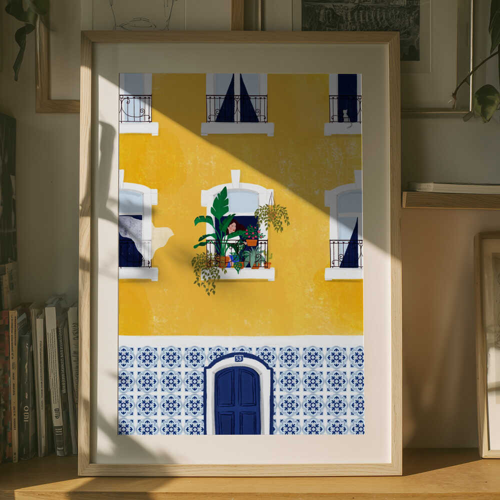 Lissabon Plakat