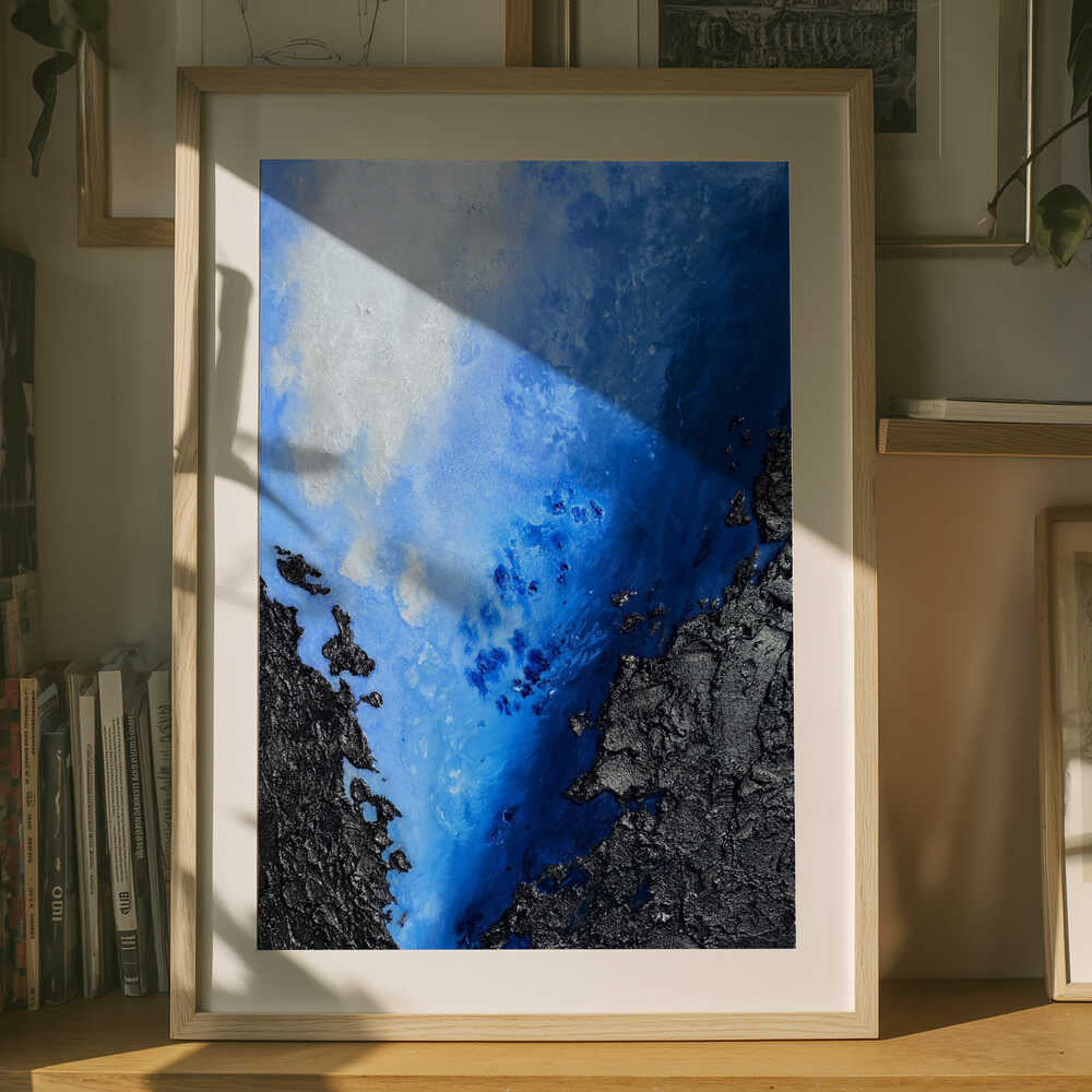 Deep Blue Depths Plakat