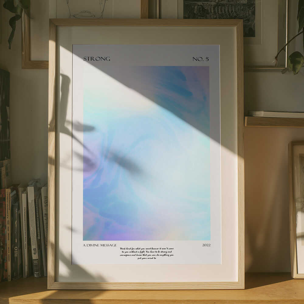 Stærk Devine-plakat
