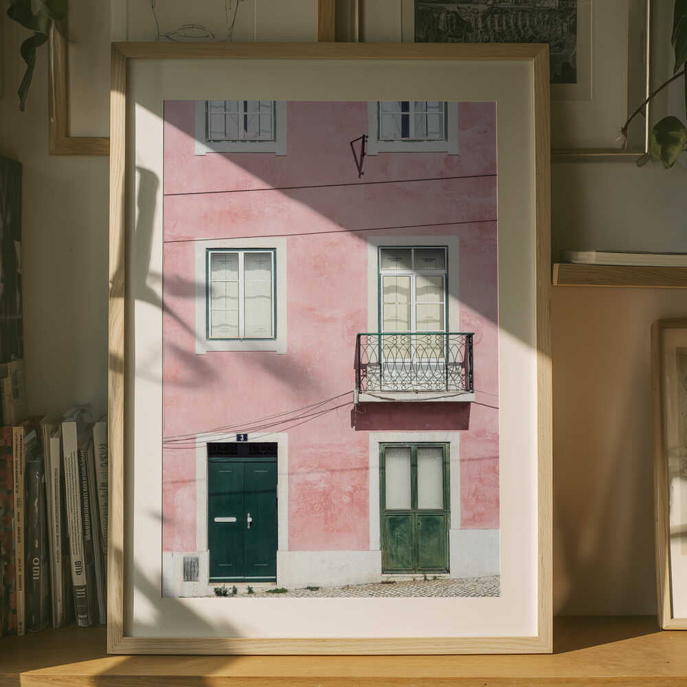 Pink Façade Harmony Poster