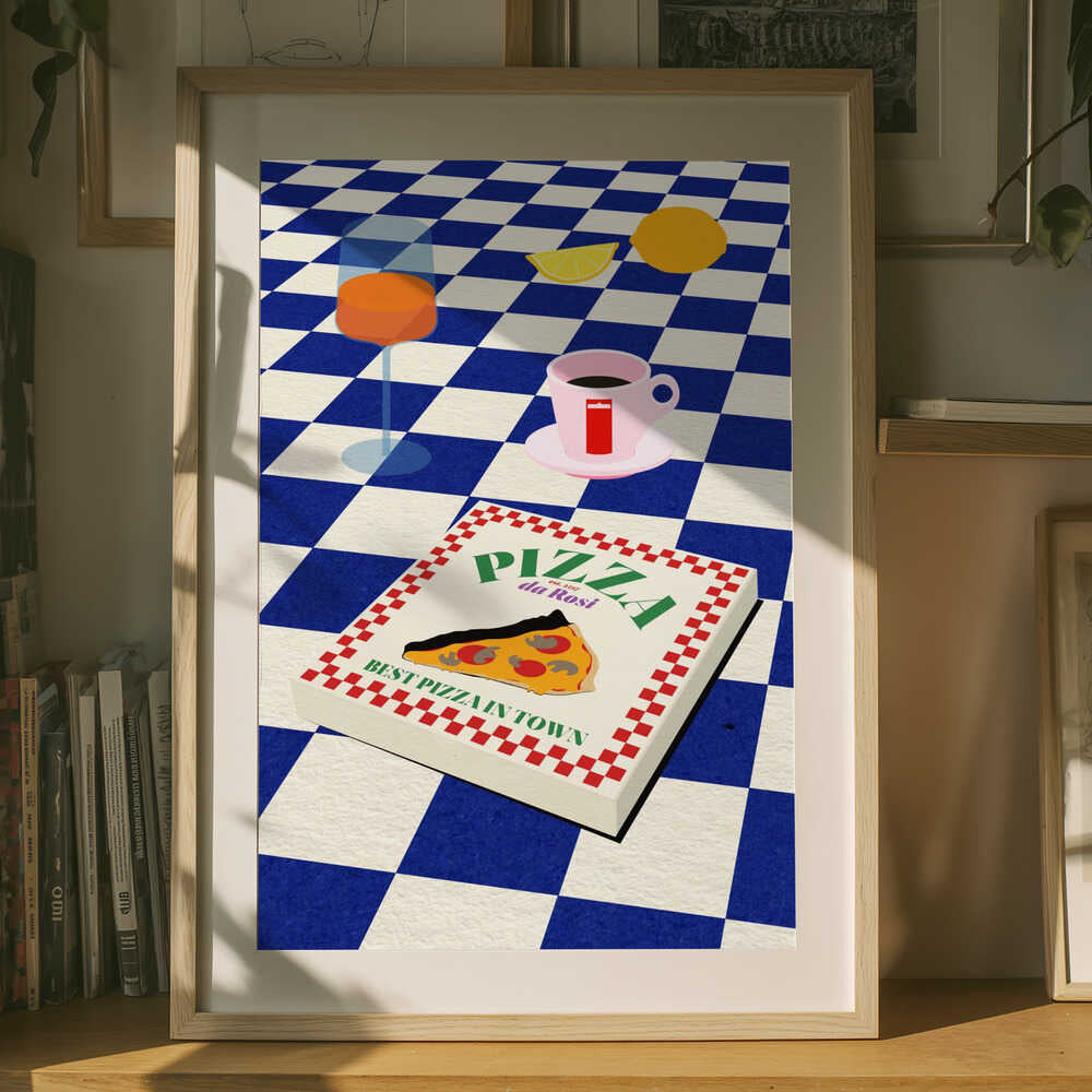 Den italienske menuposter