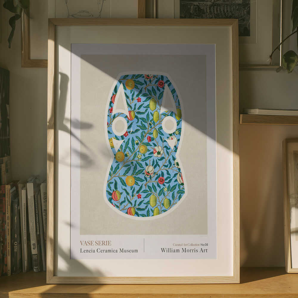 William Morris Vase-serie-plakat (Frugt)