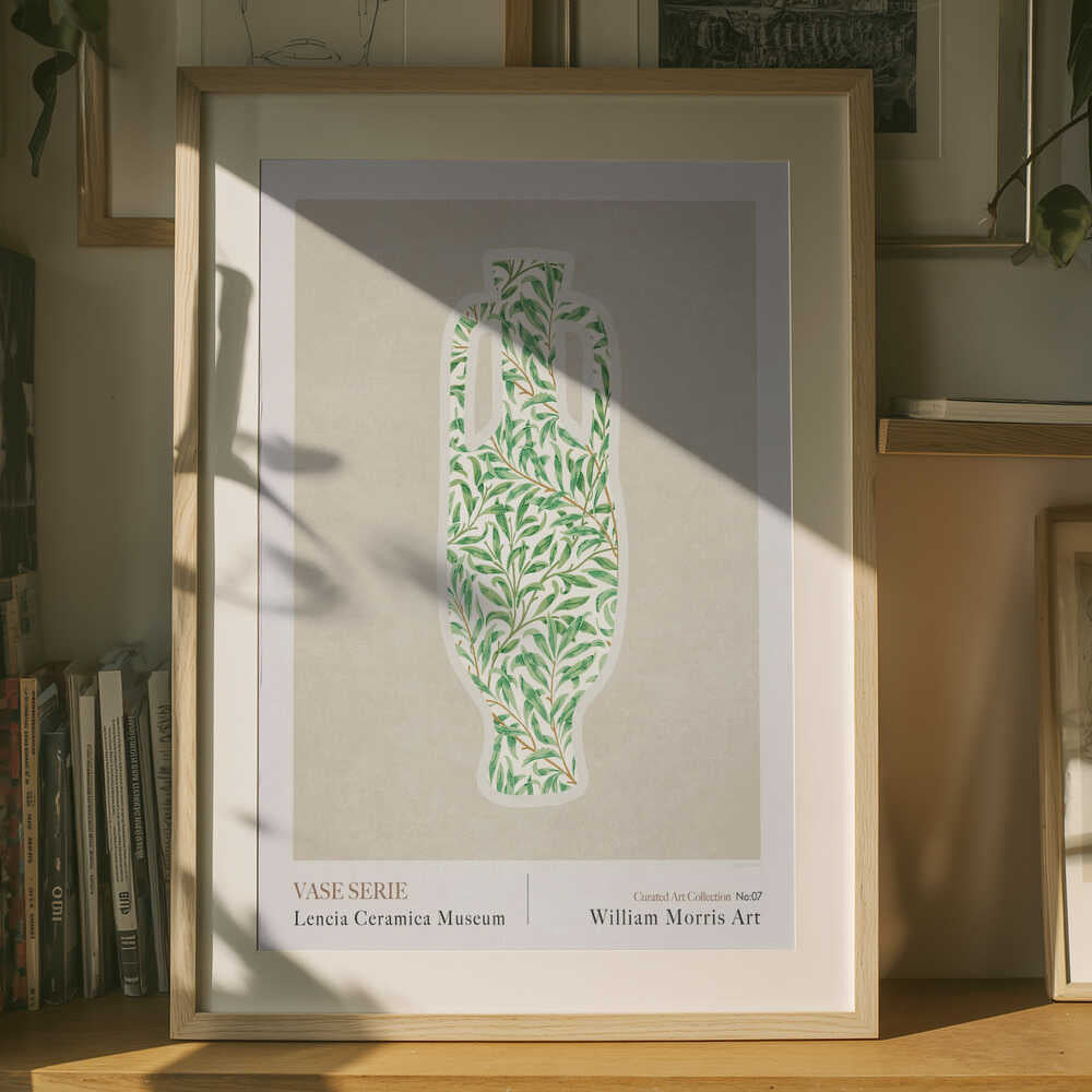 William Morris Vase Serie Plakat (Grøn)