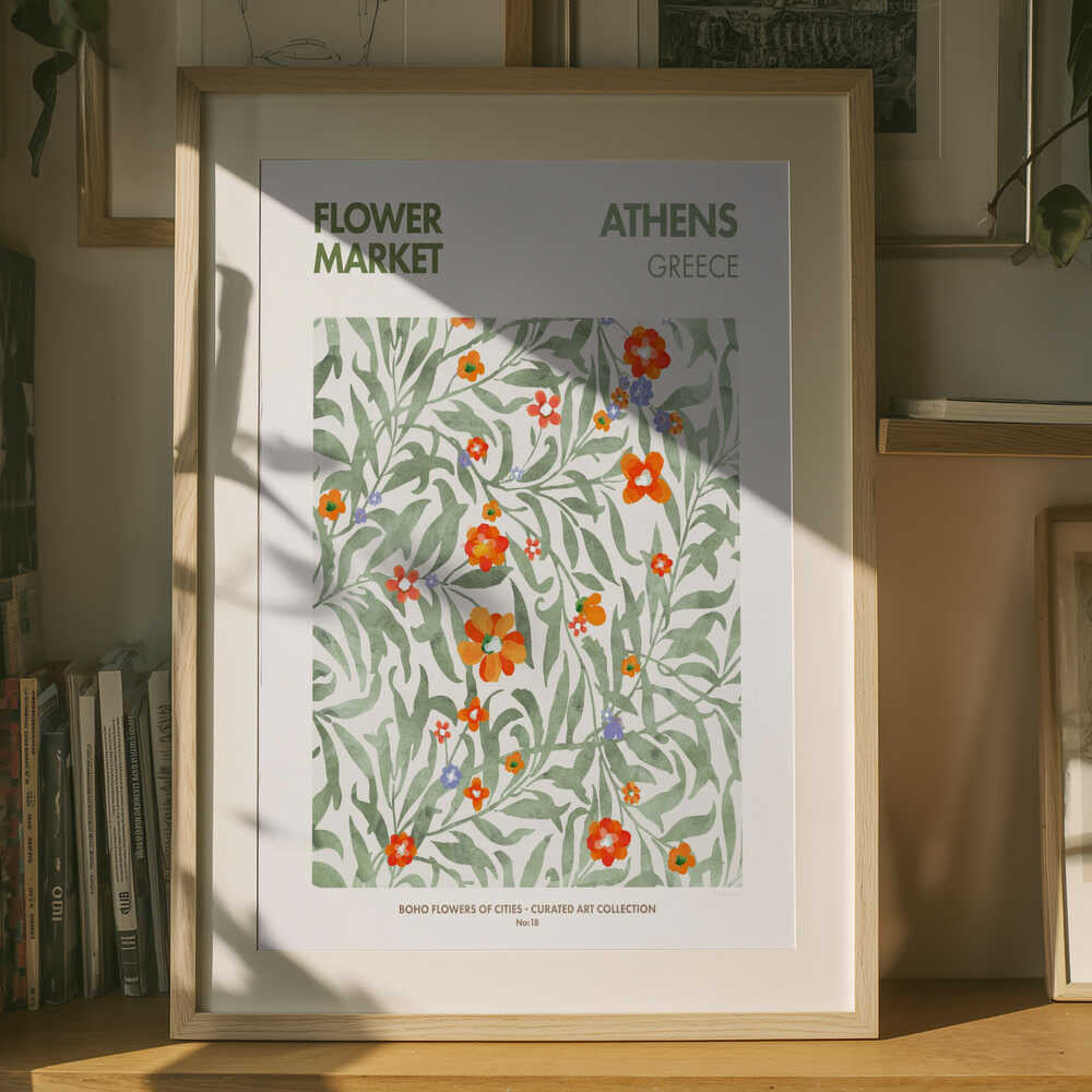 Blooming Athens Essence-plakat