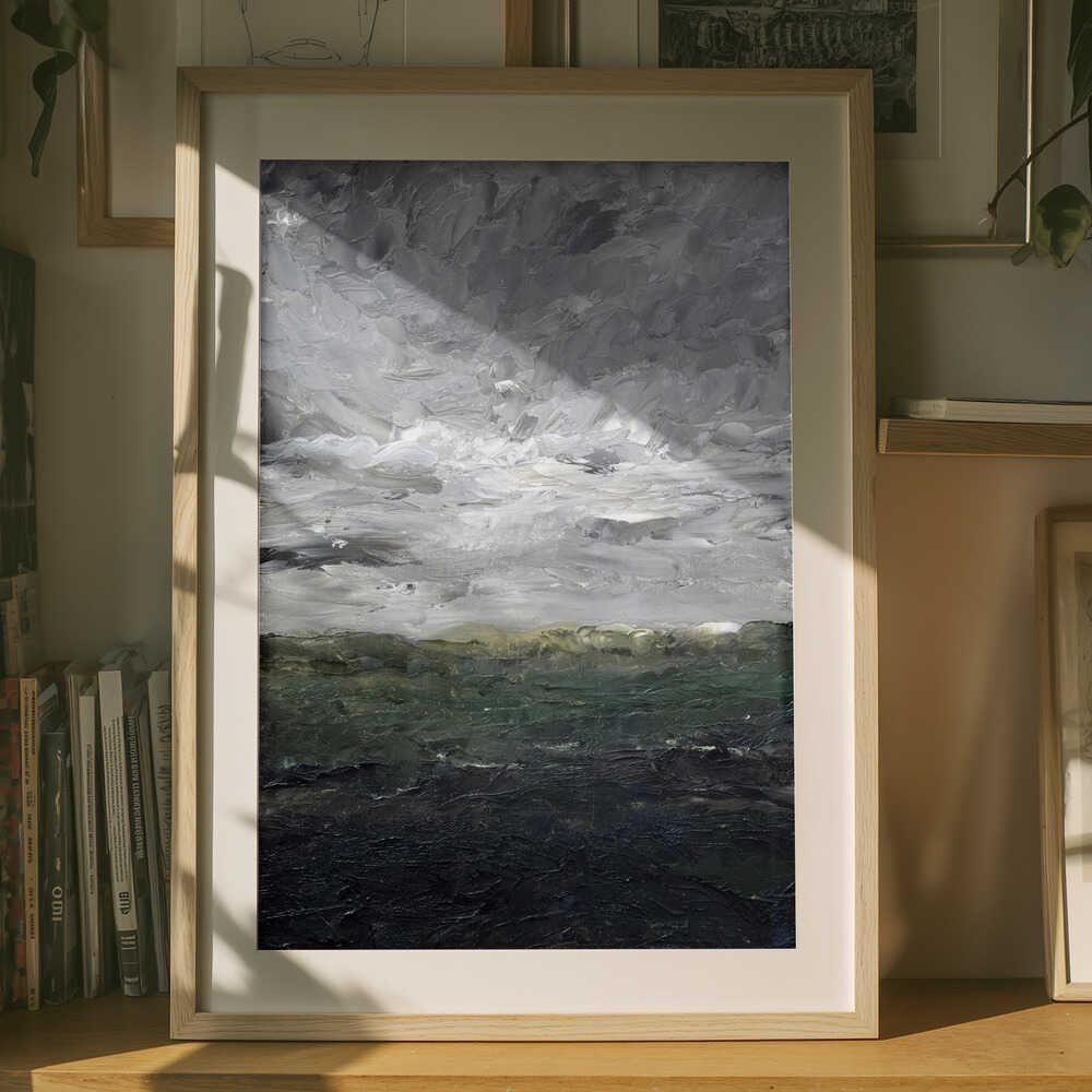 Landskabsstudie Heden 1905 Plakat
