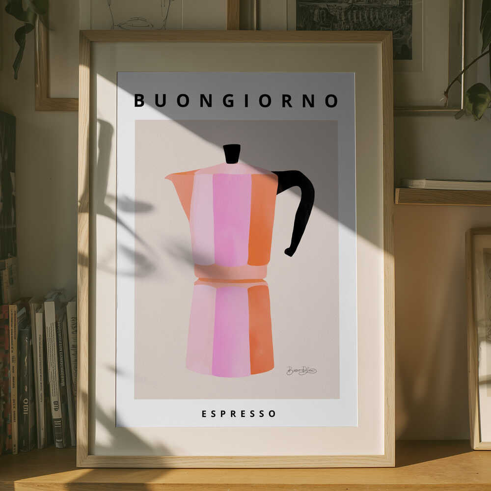Buongiorno Espresso Poster