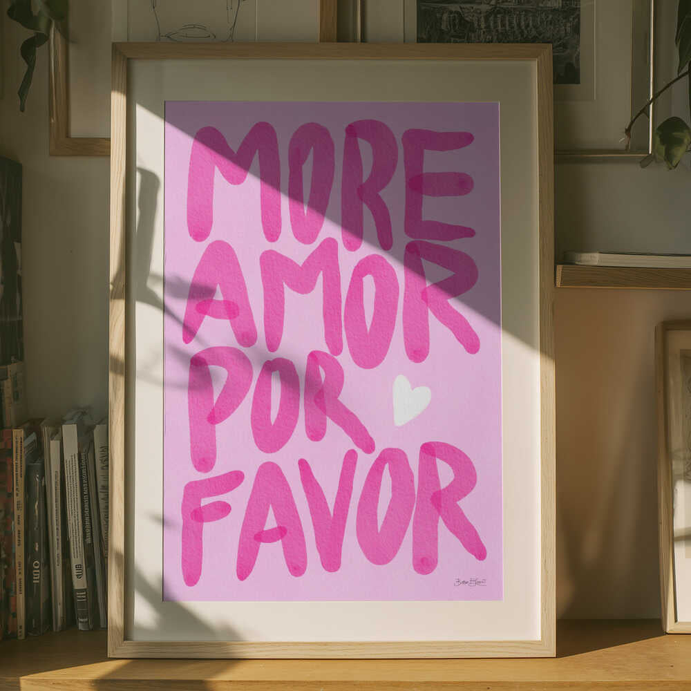 Mere Amor Por Favor Plakat
