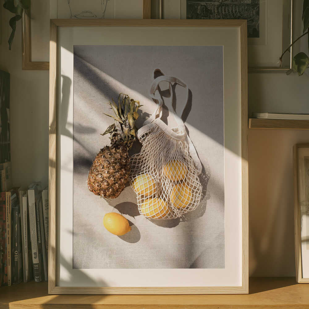Plakat med sommerfrugter