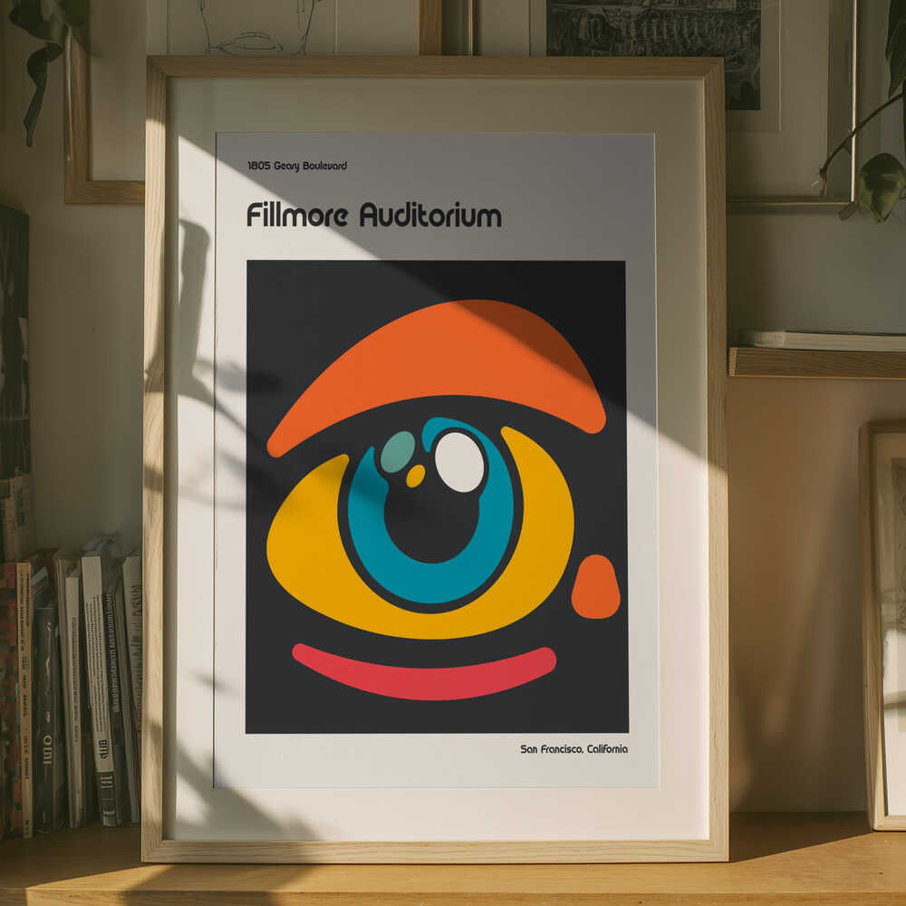 Fillmore abstrakt plakat