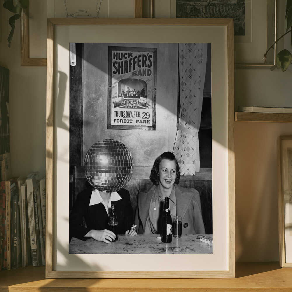 Retro Disco Bar Fun Poster