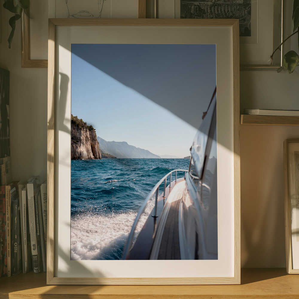 Amalfikysten | Rejsefotoplakat fra Italien