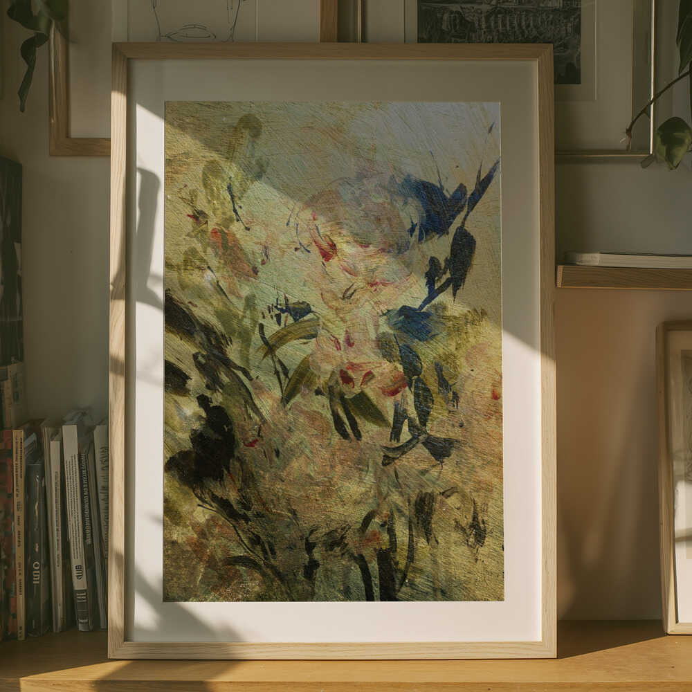 Vintage Floral Poster