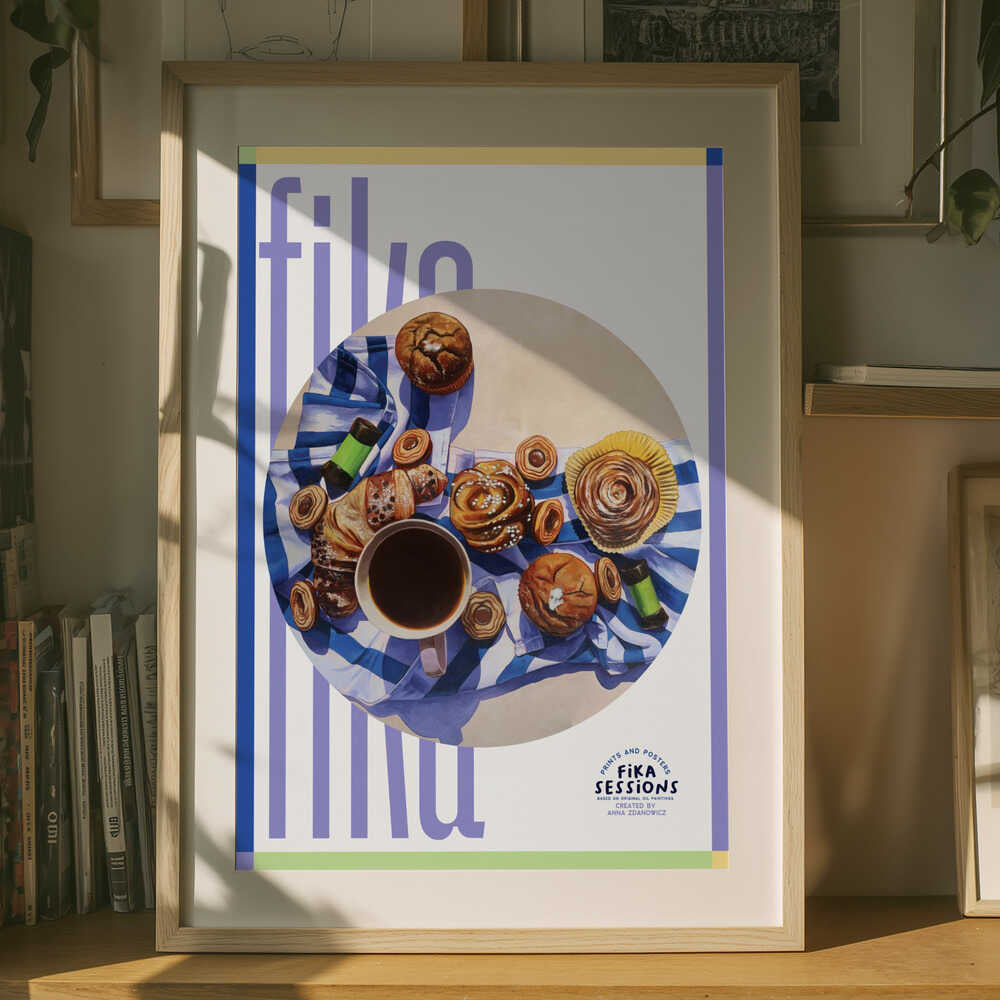 Swedish Fika Treats Poster