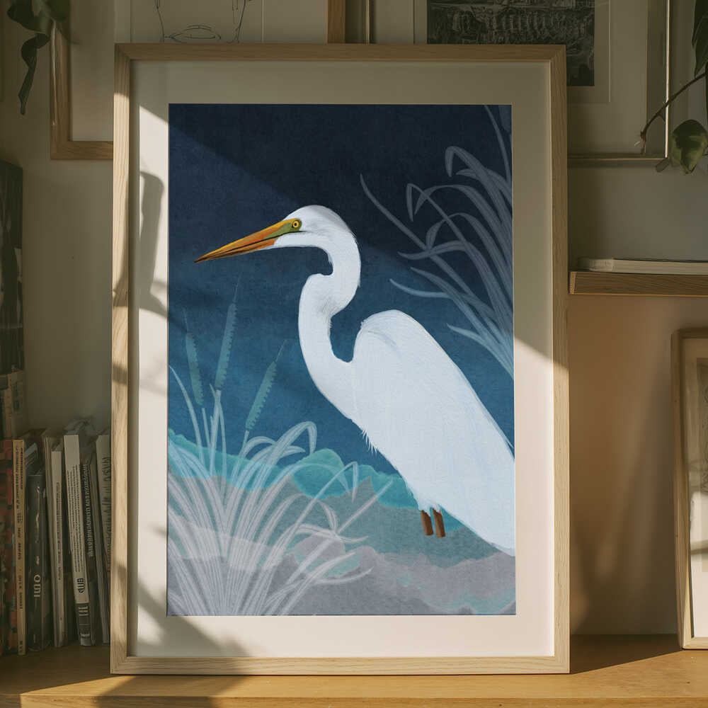 Egret Kopiplakat