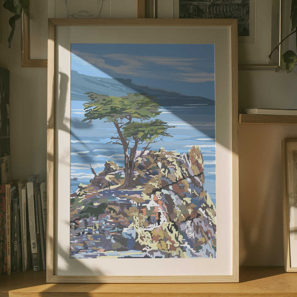Ensoms Cypress havudsigt plakat