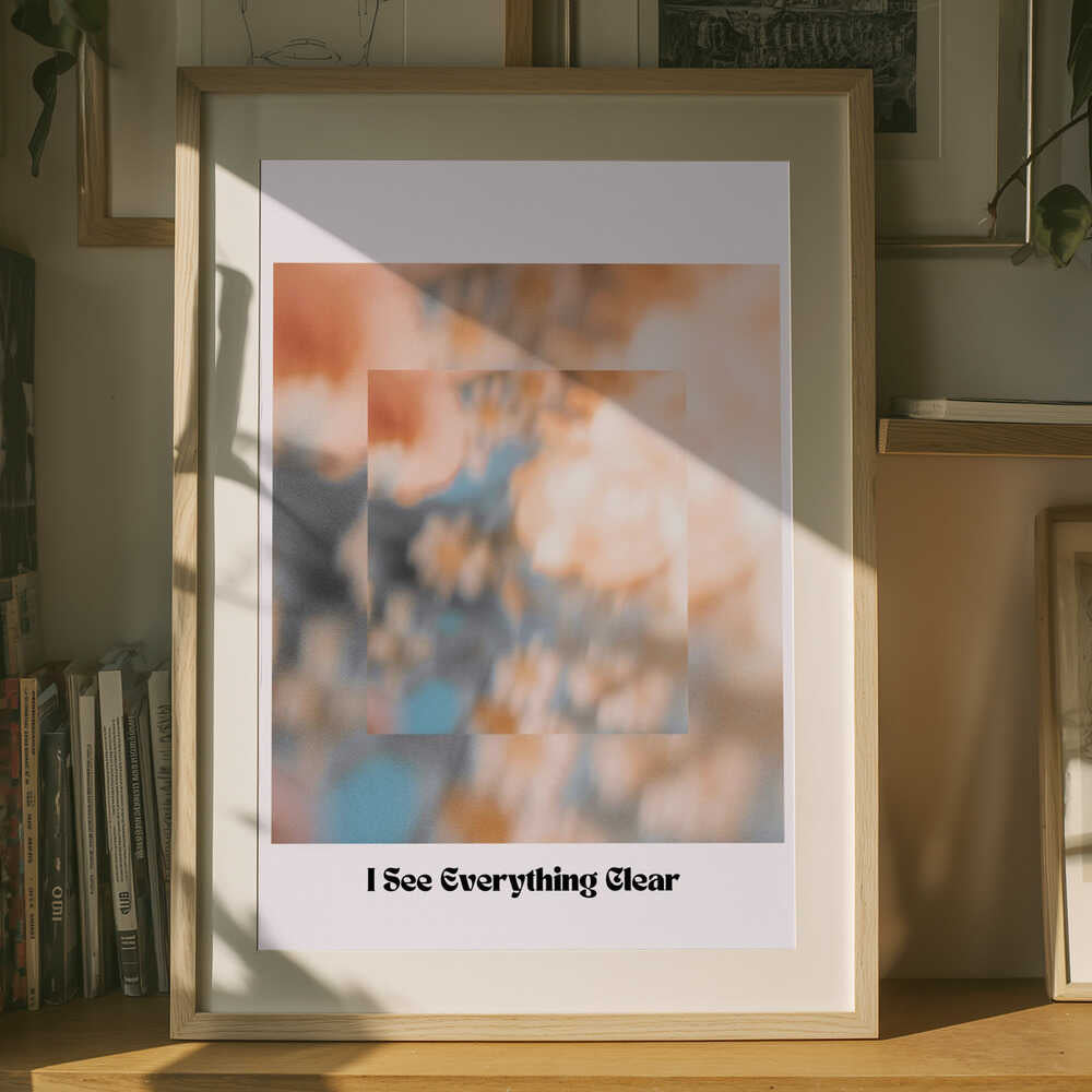 Jeg ser alt klart Plakat