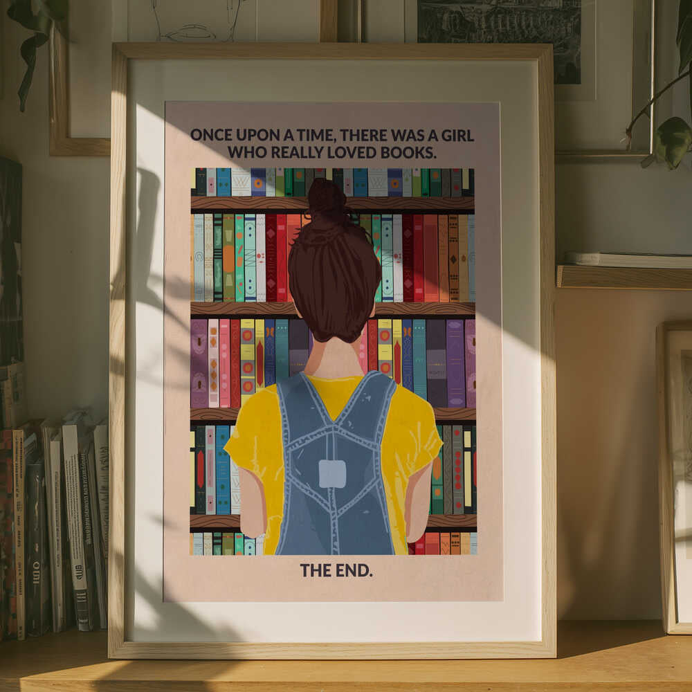 Lost In Books Plakat