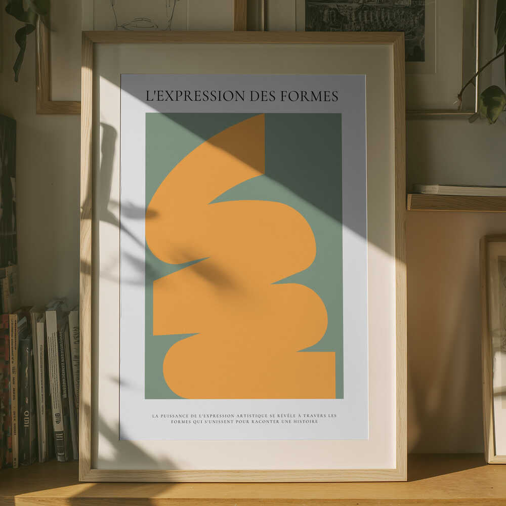 EVOCATION ABSTRAITE Plakat
