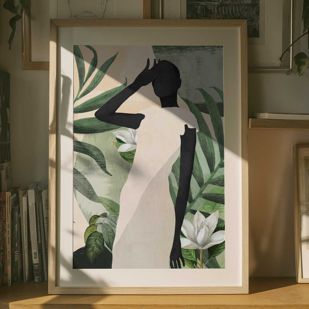 Elegant Tropical Serenity Poster