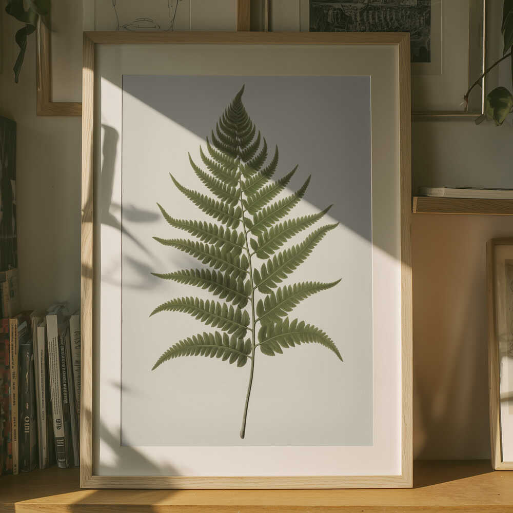 Elegant Brejne Botanisk Plakat