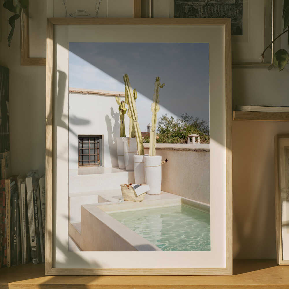Rooftop Plakat for Riad
