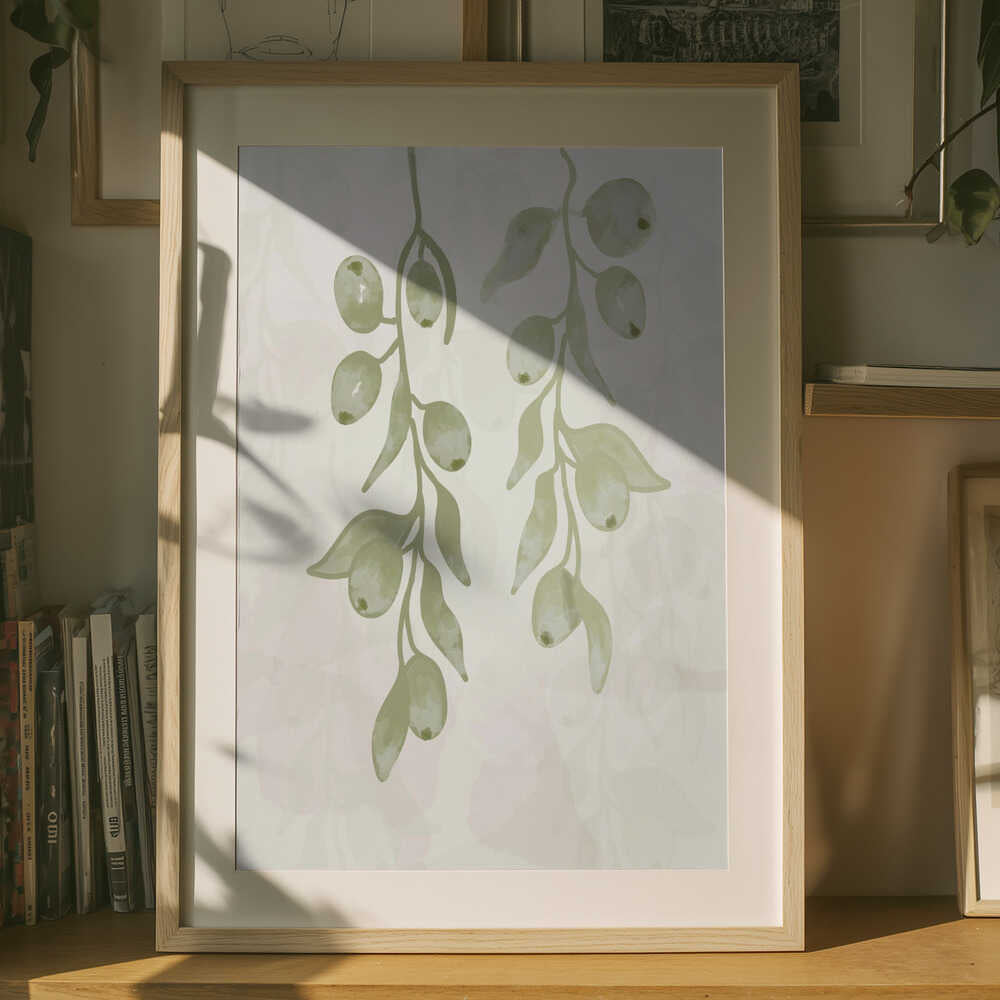 Hanging Olives Poster