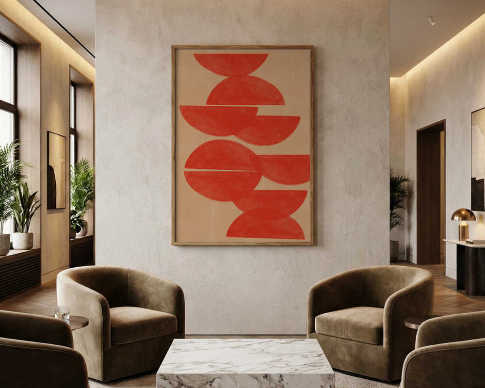 Crimson Symmetry-plakat