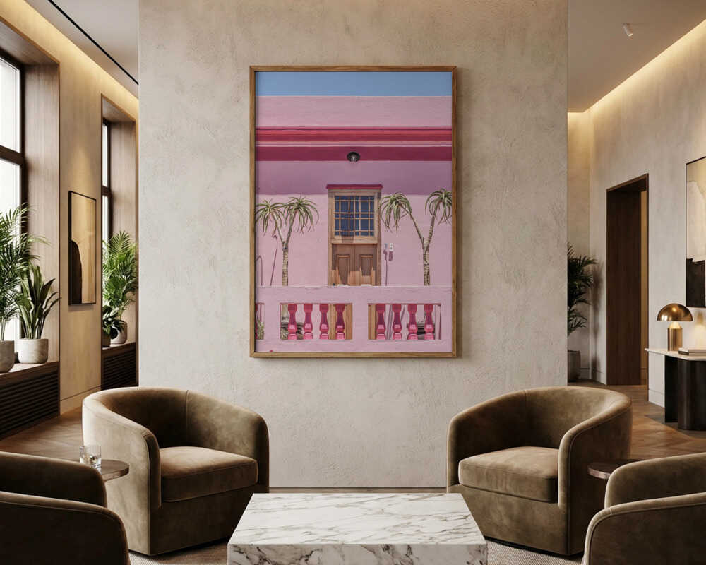 Peachy Facade-plakat