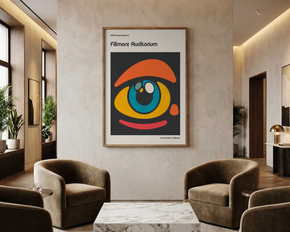 Fillmore abstrakt plakat
