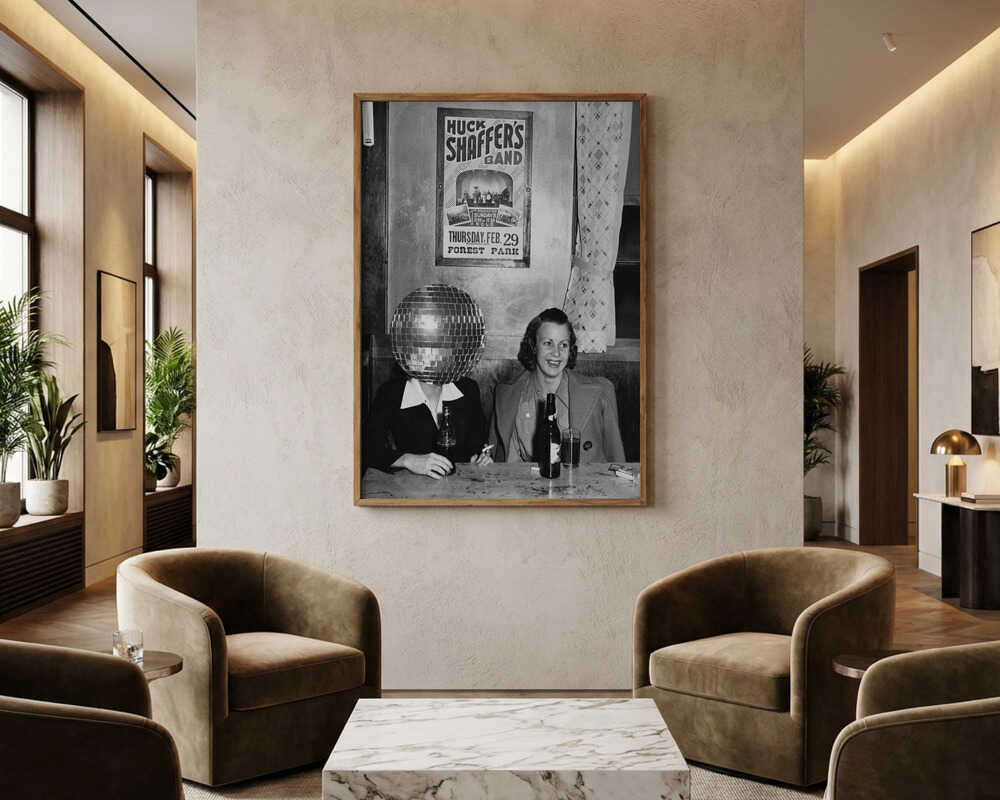 Retro Disco Bar Fun Poster