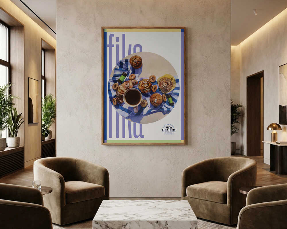 Swedish Fika Treats Poster
