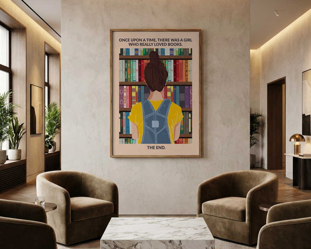 Lost In Books Plakat