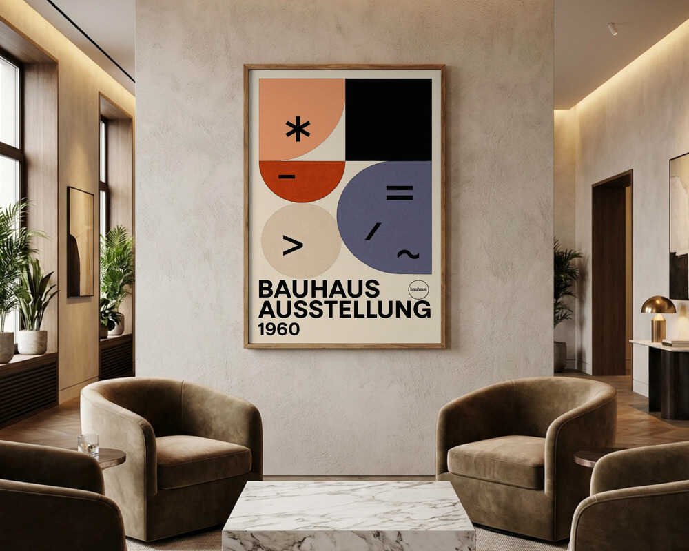 Bauhaus 1960 Poster