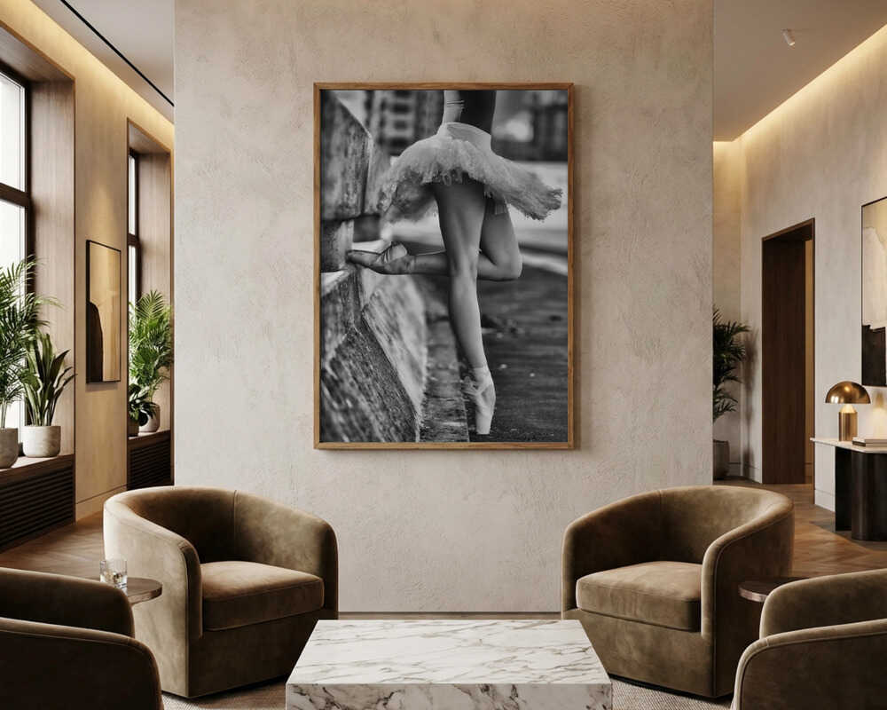 Ballerina legs Poster
