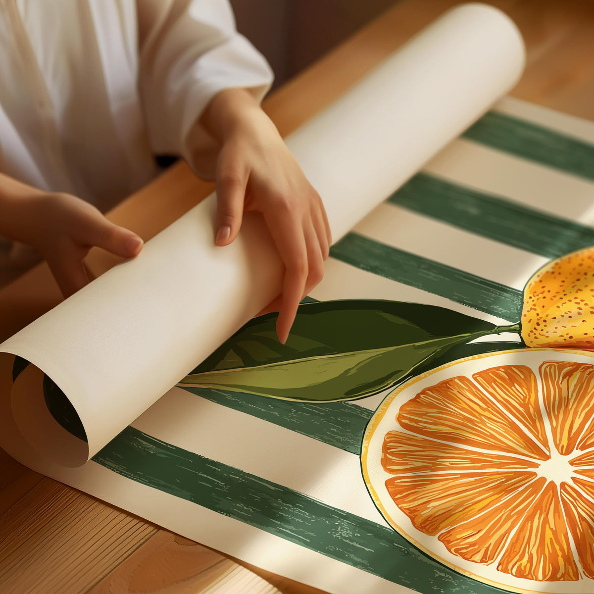 Orange Plakat