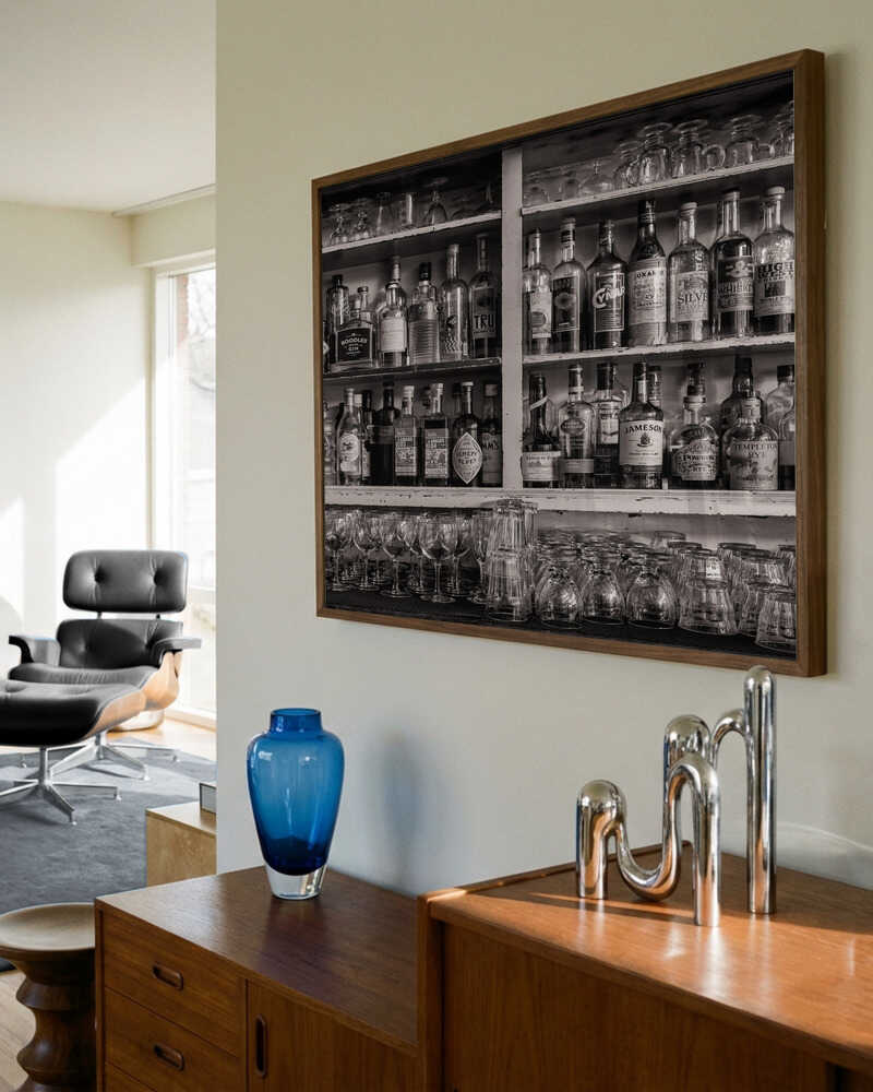 Bar shelf Poster