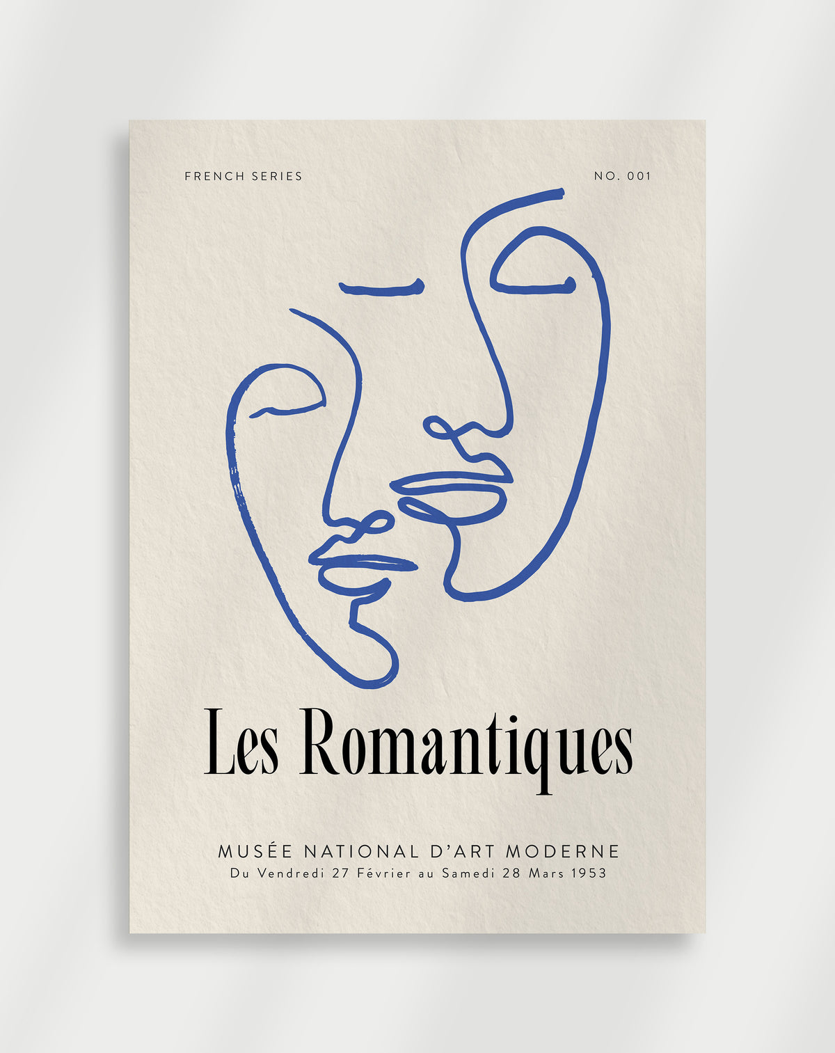 Fransk plakat "Les Romantiques"